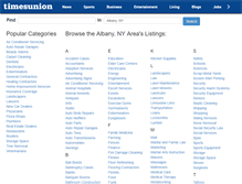 Tablet Screenshot of local.timesunion.com